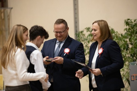 Narodowe Święto Niepodległości i Święto Szkoły w Technikum im. J. Piłsudskiego w Brzesku