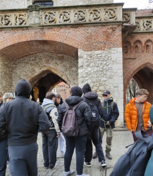 Wycieczka logistyków z Technikum im. J. Piłsudskiego w Brzesku do Centrum Logistycznego w Kokotowie